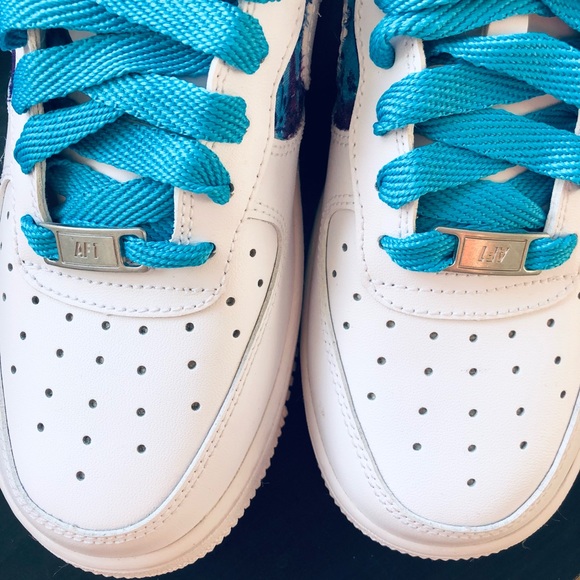 Nike Air Force 1 Custom. Women’s Sz 8 - Picture 8 of 10